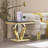 Ottavia Black and Gold End Table -1178484709