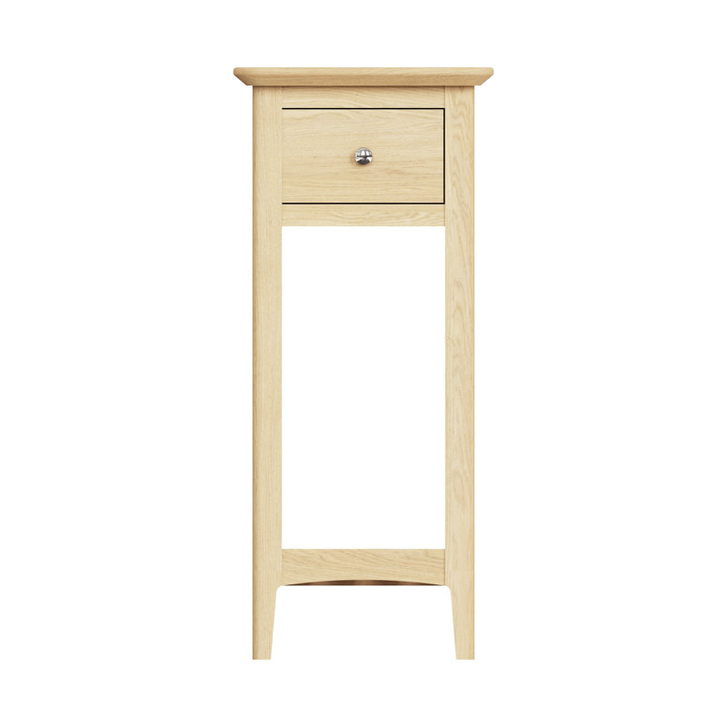 Claiborne Ash 1 Drawer Telephone Table