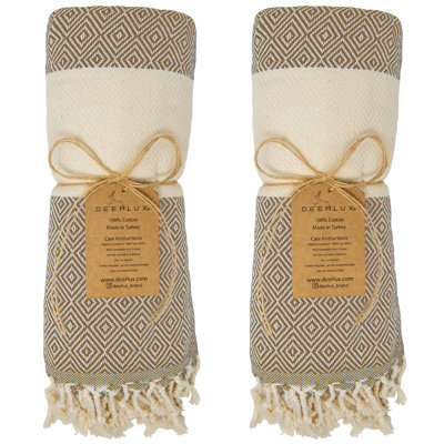 2-Pack 100% Cotton Bath Towels