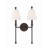 Hiltner 2 - Light Dimmable Armed Sconce-452411174