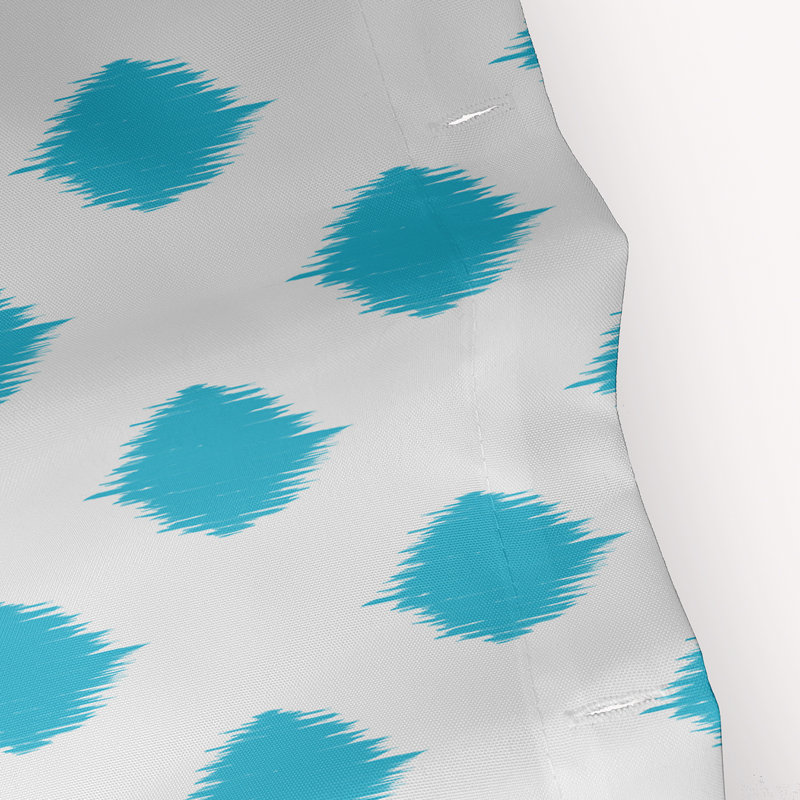 Rideau de douche simple, Turquoise