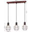 3 - Light Rustic Red Pendant