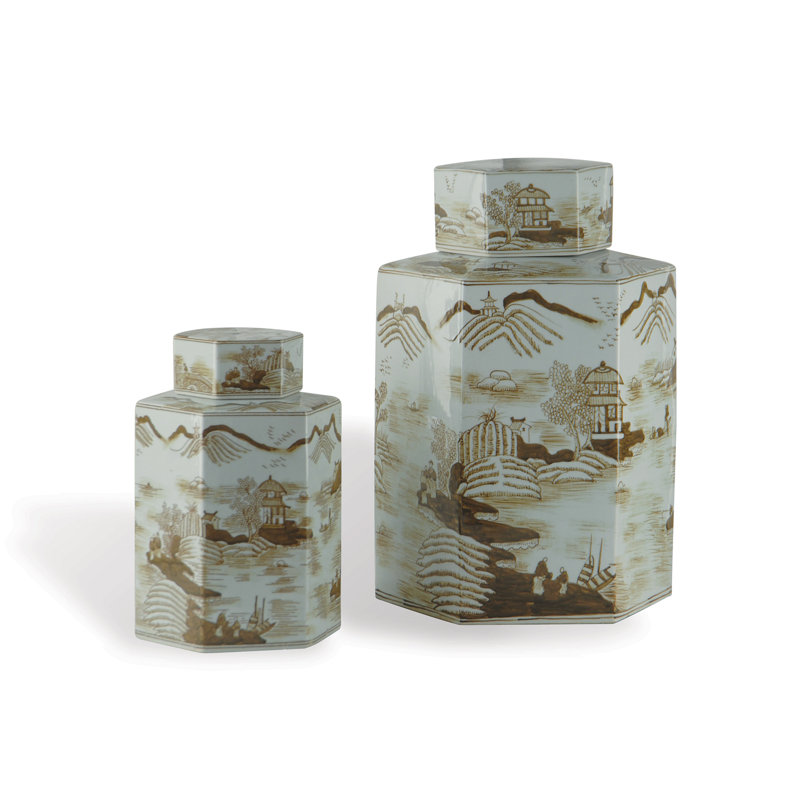 Pot en porcelaine 11 po Canton