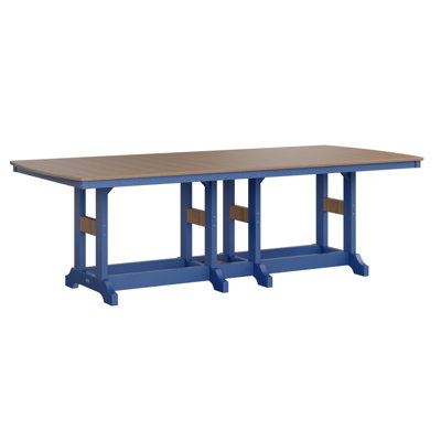 Table de salle à manger rectangulaire 96 po Berlin Gardens Garden Classic