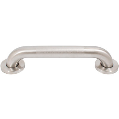 Barre d'appui peinte, diamètre de 1-1 / 2 po, dégagement mural de 1-1 / 2 po, vis dissimulées, acier inoxydable satiné par la quincaillerie Stone Harbor