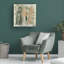 Art mural sur toile tendue - "Grange I" de June Erica Vess pour décoration de salon, de chambre à coucher ou de bureau - 35 x 35
