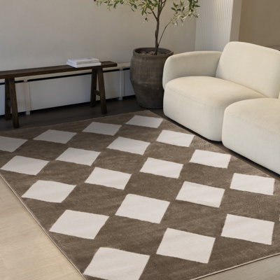 Tapis à carreaux Amabilia