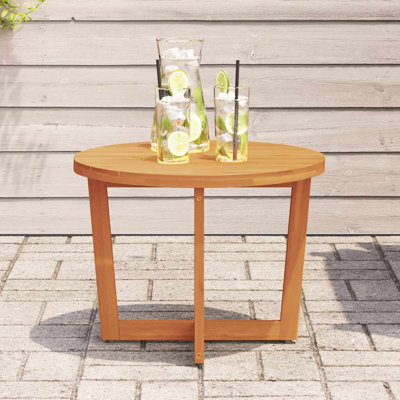 Round Outdoor Side Table