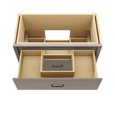 Alexandra Two-Drawer Single Bath Vanity