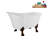 51.2'' x 25.6'' Soaking Acrylic Bathtub-72770405-76231112