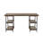 Cirque Metal Frame Shelved Desk