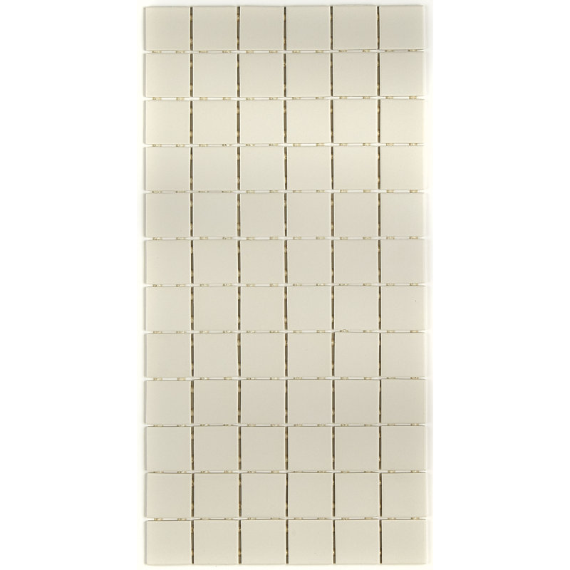 Carreau de mosaïque en porcelaine 12 po x 24 po Dalton, Biscuit