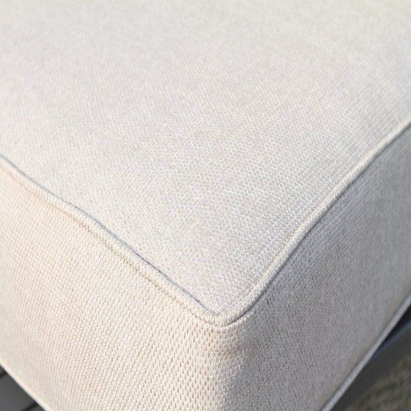 Ensemble de canapé d'extérieur en osier pour 6 personnes avec coussins, entièrement assemblé, Grey
