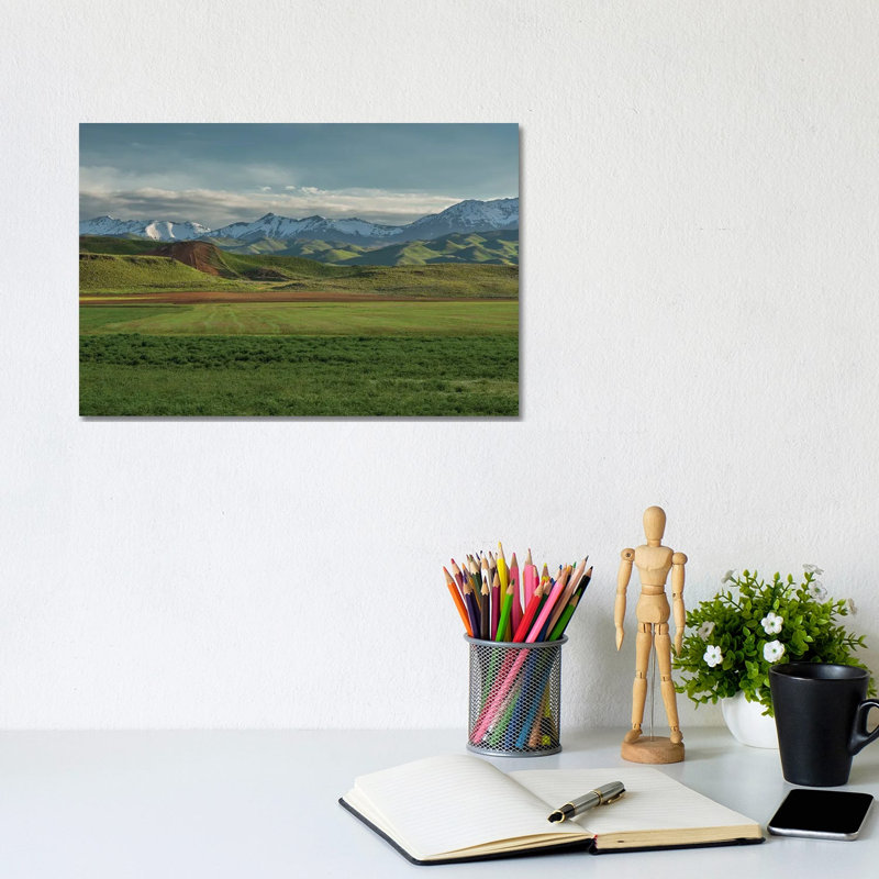 First Light Soldier Mountains by Louis Ruth - Wrapped Canvas Print, 20.32cm H x 30.48cm W x 1.91cm D