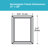 Deluxe Modern Beveled Bathroom/Vanity Mirror-300540959-300519580