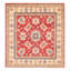 One-of-a-Kind 6'6" X 7'0" New Age Square Wool Area Rug in