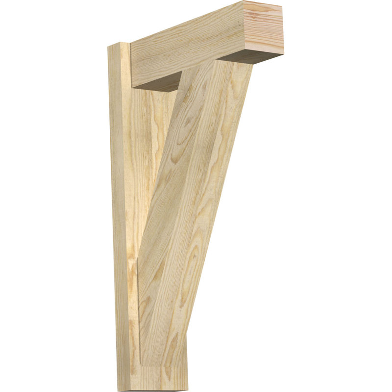 Pavé traditionnel traditionnel, P 18 po x H 30 po, Sapin Douglas de 6 po (sciage brut)