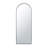 28X1X74" Celine Black Arch Body Mirror
