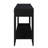 U_Style 60" Painted Console Table With 3 Drawers,Wooden Entryway Table With Storage Shelf, Farmhouse Sofa Table For Living Room, Hallway,Entryway, Foyer, Corridor(Black)-677845987