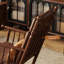 Chaise berçante en bois massif Home Casual