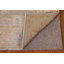 Tapis unique en laine noué à la main brun / beige nouvel âge 2 pi 10 po x 4 pi 11 po Oushak