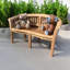 Dreketi Childrens Bowood Teak Bench, Hand-Finished Garden Seating, Stylish and Durable for Kids Outdoor Play