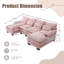 Canapé modulaire Chenille-1744980127