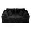 Siège de canapé modulaire 78,8 x 39,4 po, canapé rembourré et compressé pour le salon, la chambre à coucher, un appartement, aucun assemblage requis, combinaison libre de 2 pièces, tissu en velours côtelé moelleux