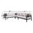 Townsend Outdoor 6 Person Sectional Seating Group With Sunbrella® Cushions-102880558-102880559