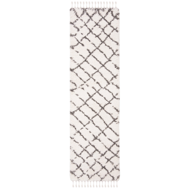 Tapis à performance géométrique Imraan, Tapis de couloir 2 pi 2 po x 8 pi