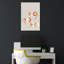 Impression d'art moderne abstrait canne de bonbon-130680241