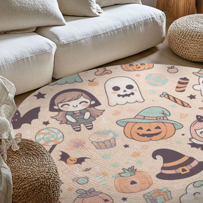Tapis tressé Faded Frights