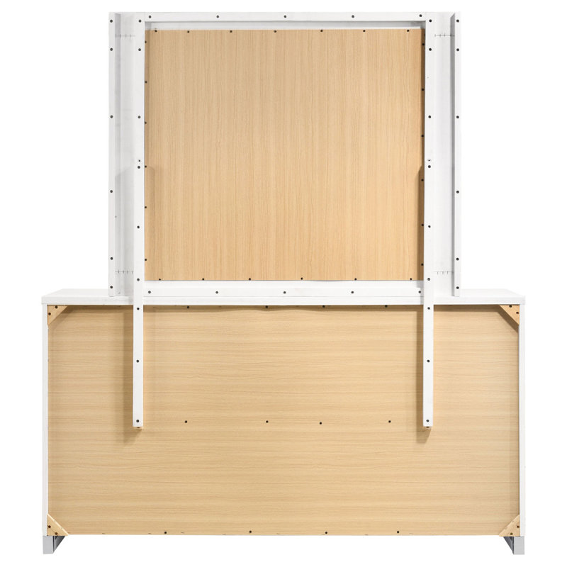 Commode 6 tiroirs avec miroir Dulcey