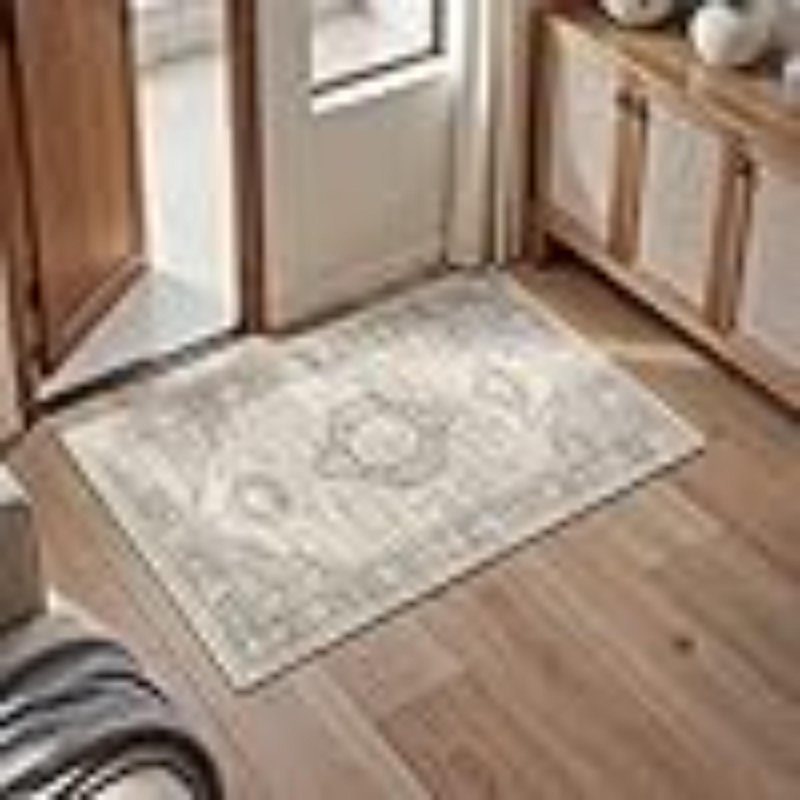 Tapis de couloir Oriental, Rectangle 1 pi 11 po x 2 pi 11 po