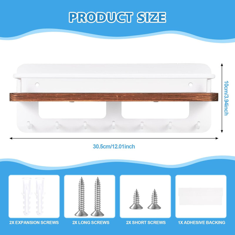 Wall Organizer, White
