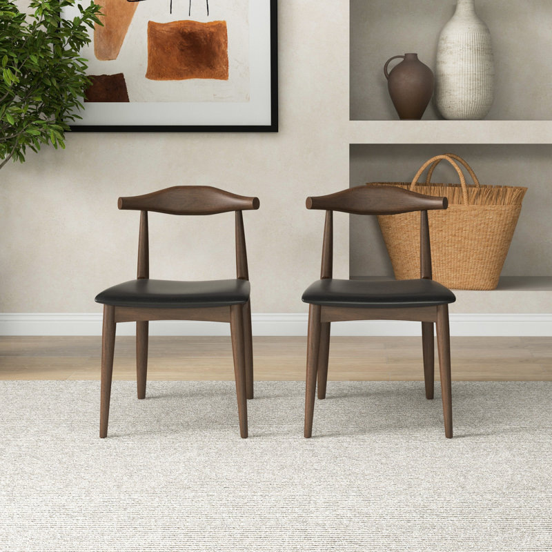 Speakman 18'' H Fabric Upholstered Side Chair (Set of 2)