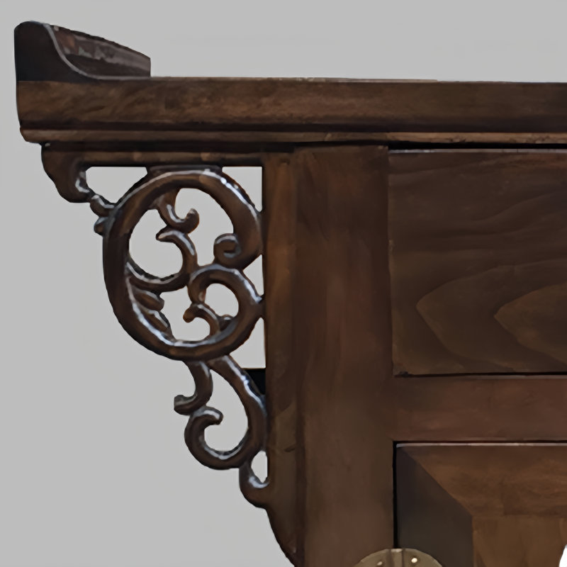 8 Pair Solid Wood Shoe Storage Cabinet