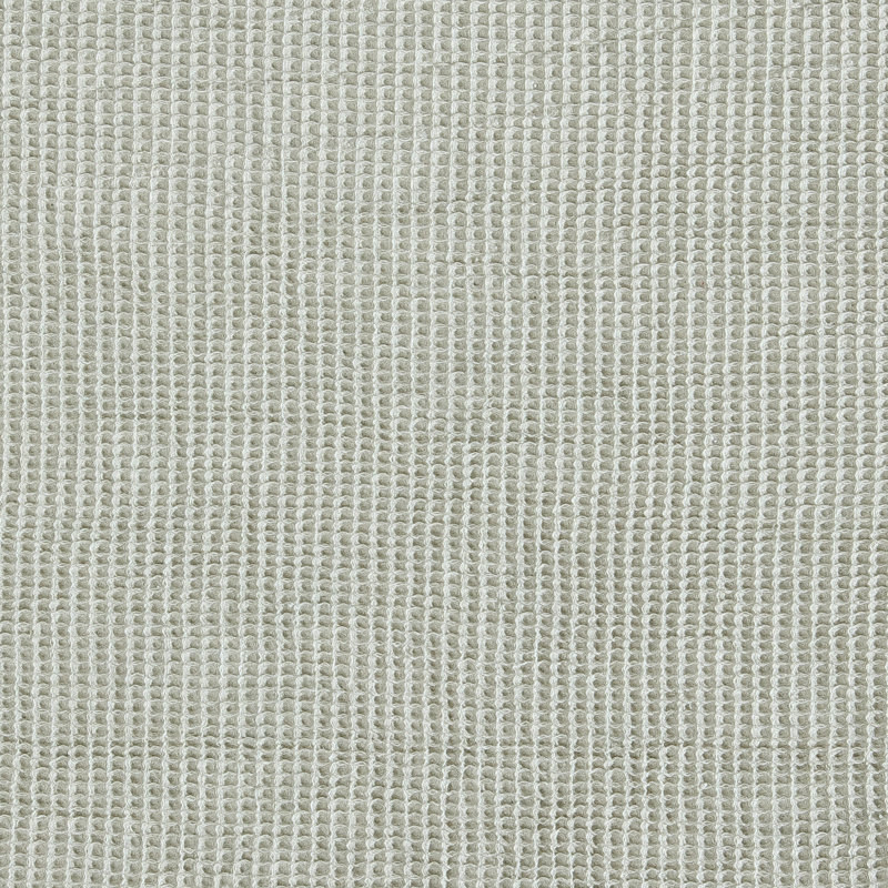 Green Cotton Microwaffle Queen Duvet Cover Set