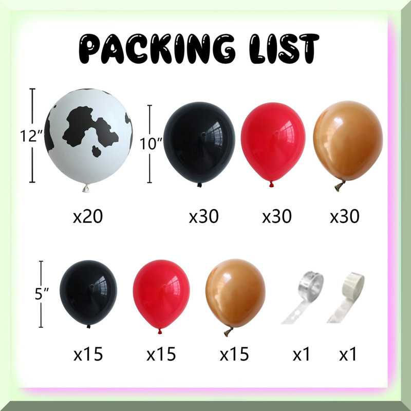 Gold & Black Groom Squad Party Pack Decorations