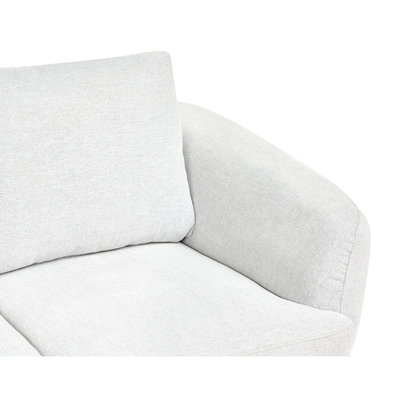 Lemelle 2 Seater Sofa, KJAER White Fabric