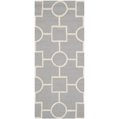 Cambridge Hand Tufted Wool Geometric Rug