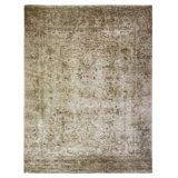 New One-of-a-Kind 12'6" x 13'6" Area Rug in Beige/Brown/Ivory