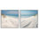 «Serene Beach Sand Dune», ensemble de 2 giclées par Lazar Studio
