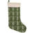  Polyester 19 in. Multicolor Christmas Plush Tree Pattern Stocking Set of 3