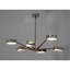 Alan Mizrahi Art Deco Marsden Gold Led Luxury Chandelier-88053412-88053413