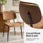 Ensemble de chaises de salle à manger à coussin de siège moderne en tissu l 20,75 po Balloo-137419111-137396328