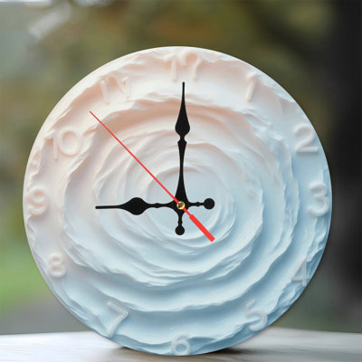 Horloge murale en céramique