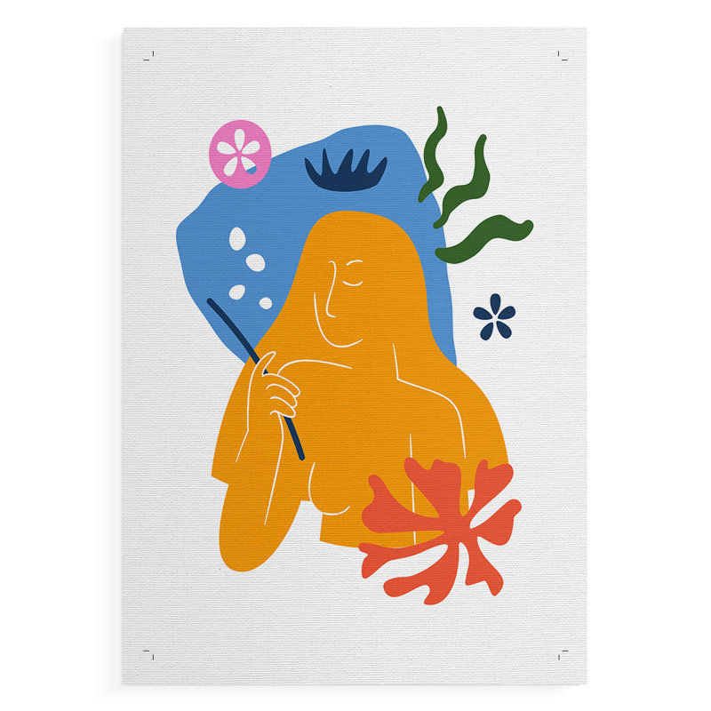 Matisse CDLVI, reproduction encadrée - reproduction de toile seulement - NON-CADRE, H 12 po x l 8 po