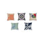  Housse de coussin d'extérieur carré Coral-22803070