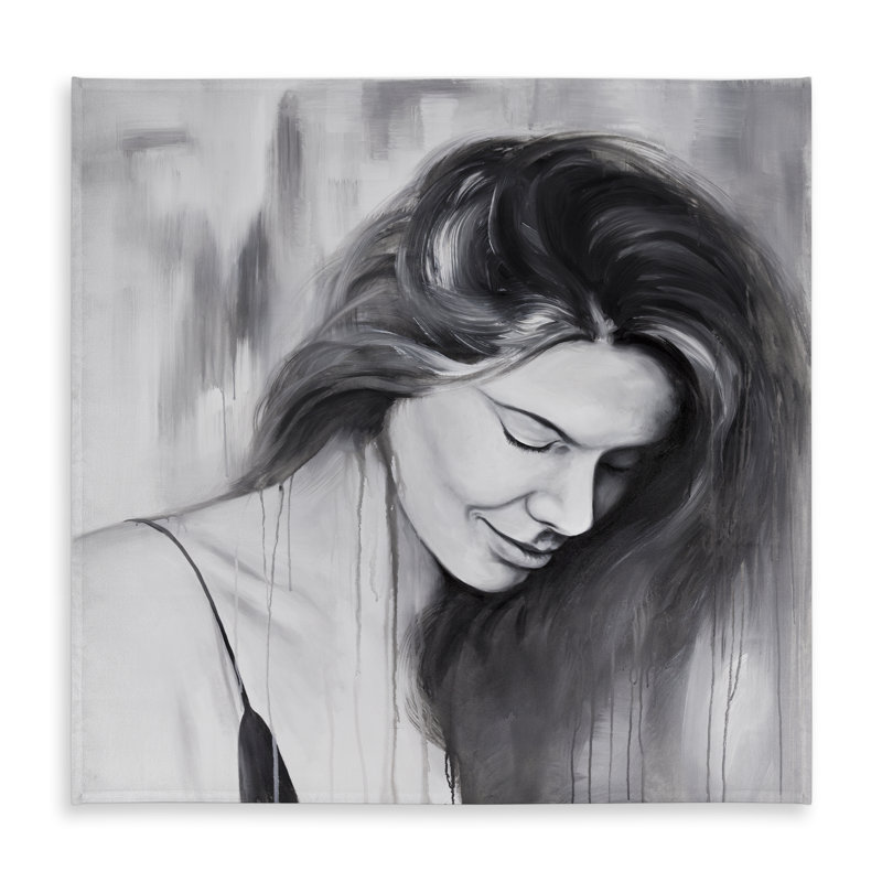 Smiling Woman Portrait Tablecloth | Indoor Outdoor Home Decor